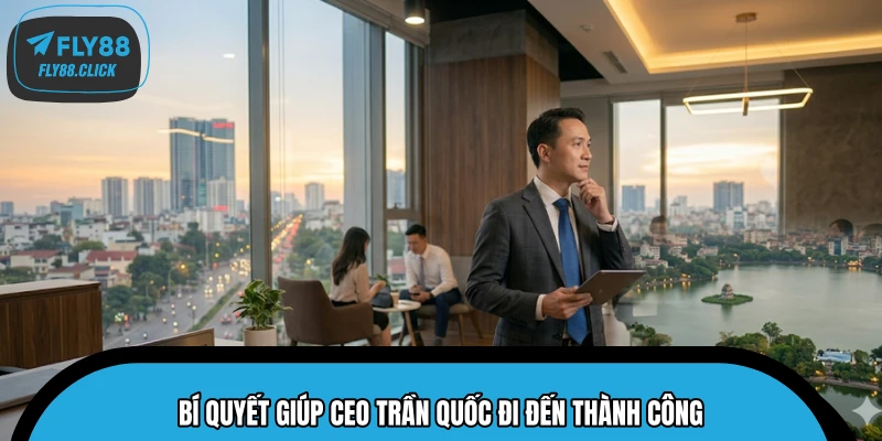 Bí quyết giúp CEO Trần Quốc đi đến thành công Bí quyết giúp CEO Trần Quốc đi đến thành công
